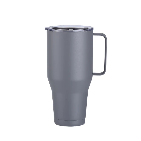 30 Ounce Black Sparkling Glass Cup
